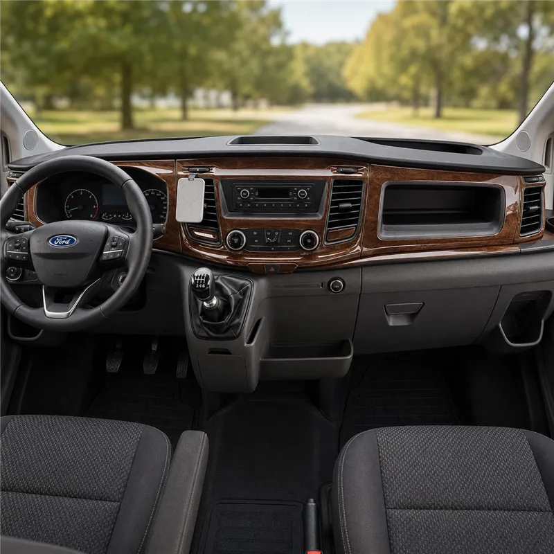 Ford New Transit 2020 kit 3D de molduras interiores para salpicadero 27 piezas