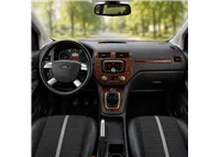 Ford Kuga I 2008-2013 kit rivestimento cruscotto e interni 3D 12 pezzi