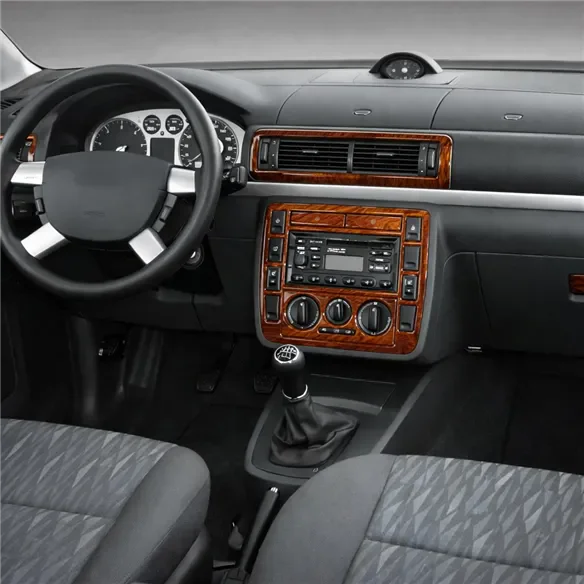 Ford Galaxi 2000-Actualidad kit 3D de molduras interiores para salpicadero 10 piezas