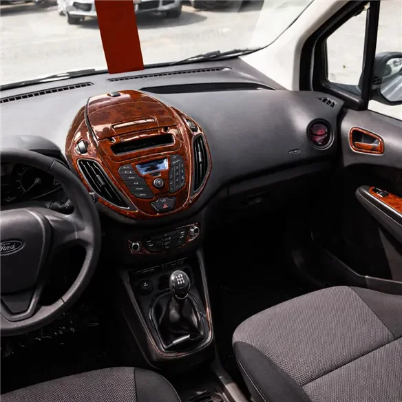 Ford Courier 2014-in poi kit rivestimento cruscotto e interni 3D 29 pezzi