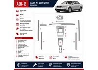 Audi A4 2000-2001 set completo; cambio manuale kit rivestimento cruscotto e interni 3D