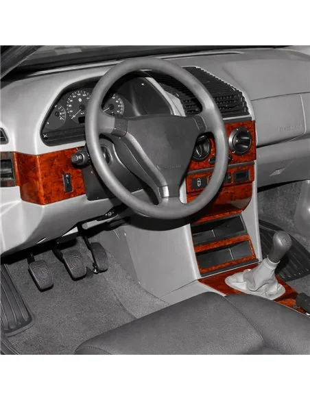 Alfa Romeo 145 146 1994-1997 kit salpicadero 3D, 15 piezas