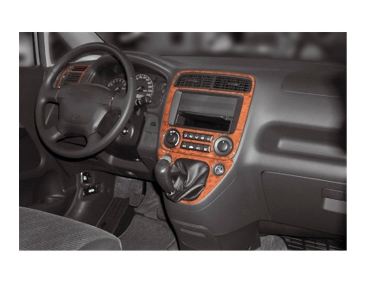 Honda Stream 04.01-12.05 3M 3D Interior Dashboard Trim Kit Dash Trim Dekor 4-Parts
