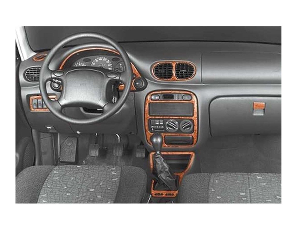 Hyundai Accent 09.94-12.00 3M 3D Interior Dashboard Trim Kit Dash Trim Dekor 9-Parts