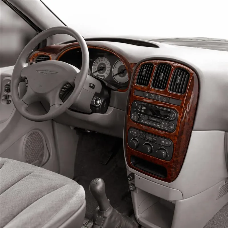Chrysler Voyager 2001-2007 kit rivestimento cruscotto e interni 3D 7 pezzi