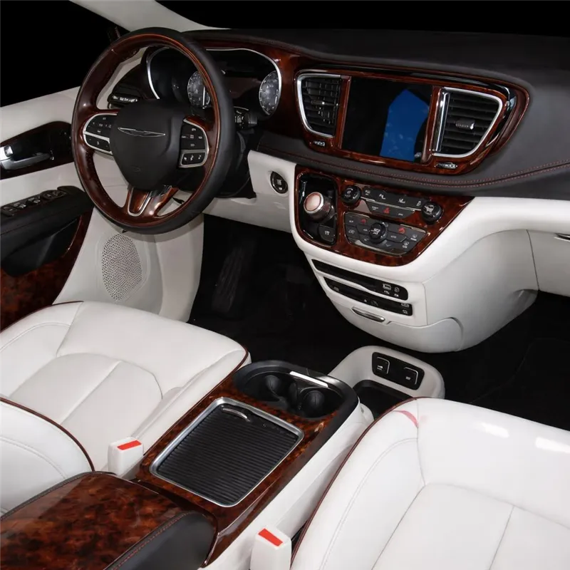 Chrysler Voyager 2021 3D Cockpit Dekor Interieurleisten Set 18-teilig
