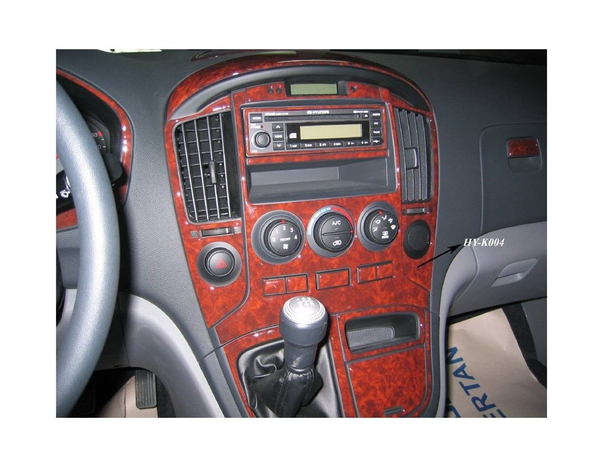 Hyundai H1 Full Set 03.2008 3M 3D Interior Dashboard Trim Kit Dash Trim Dekor 32-Parts
