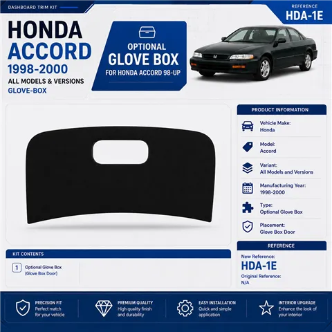 Honda Accord 1998-2000 glowe-box interieur dashboard decoratieset dashboard decor