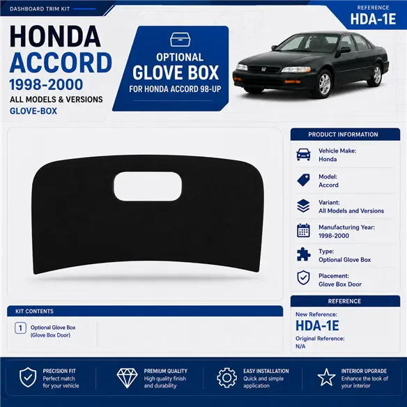 Honda Accord 1998-2000 boîte à gants kit décoration intérieure tableau de bord