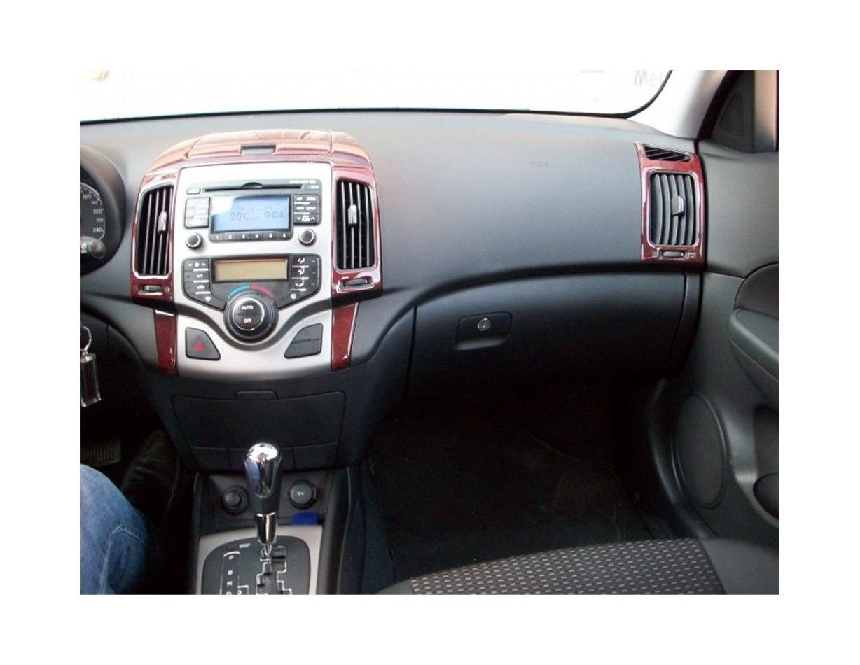 Hyundai I 30 Full Set 2007 Kit la décoration du tableau de bord 18-Pièce - 1 - habillage decor de tableau de bord