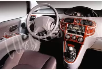 Hyundai Matrix 06.2006 3M 3D Interior Dashboard Trim Kit Dash Trim Dekor 13-Parts