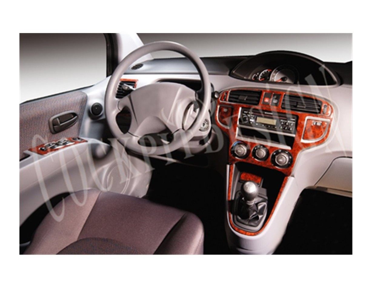 Hyundai Matrix 06.2006 3D Inleg dashboard Interieurset aansluitend en pasgemaakt op he 13 -Teile
