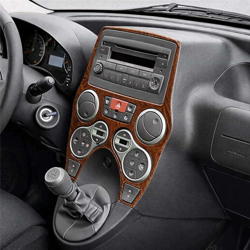 Fiat Panda 2003-2011 3D dashboard sierlijstset, 10 delen