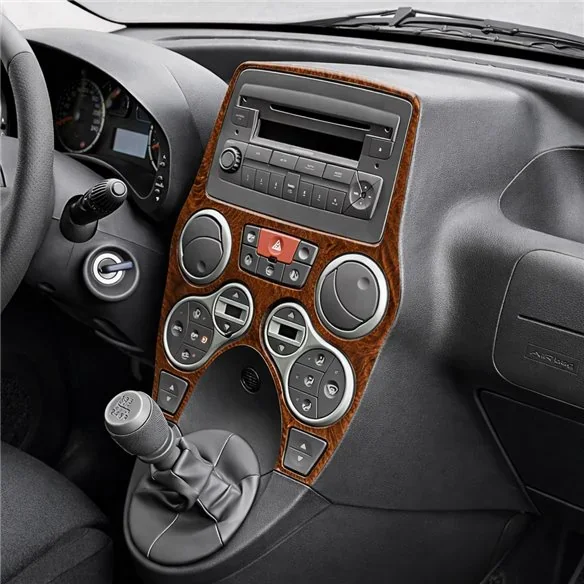 Fiat Panda 2003-2011 3D Armaturenbrett-Dekor-Set, 10 Teile