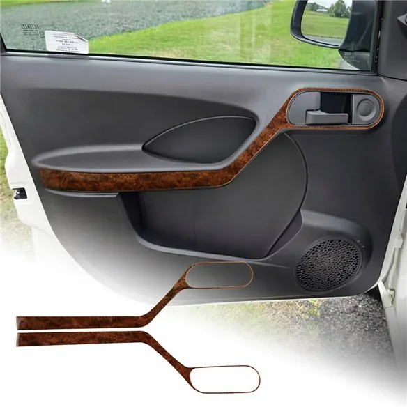 Fiat Panda 2003-2011 3D dashboard trim kit, 10 parts