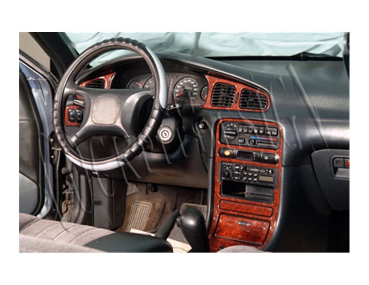 Hyundai Sonata 09.93-09.96 3M 3D Interior Dashboard Trim Kit Dash Trim Dekor 18-Parts