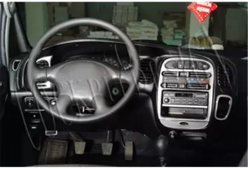 Hyundai Starex 01.01-12.07 3M 3D Interior Dashboard Trim Kit Dash Trim Dekor 11-Parts