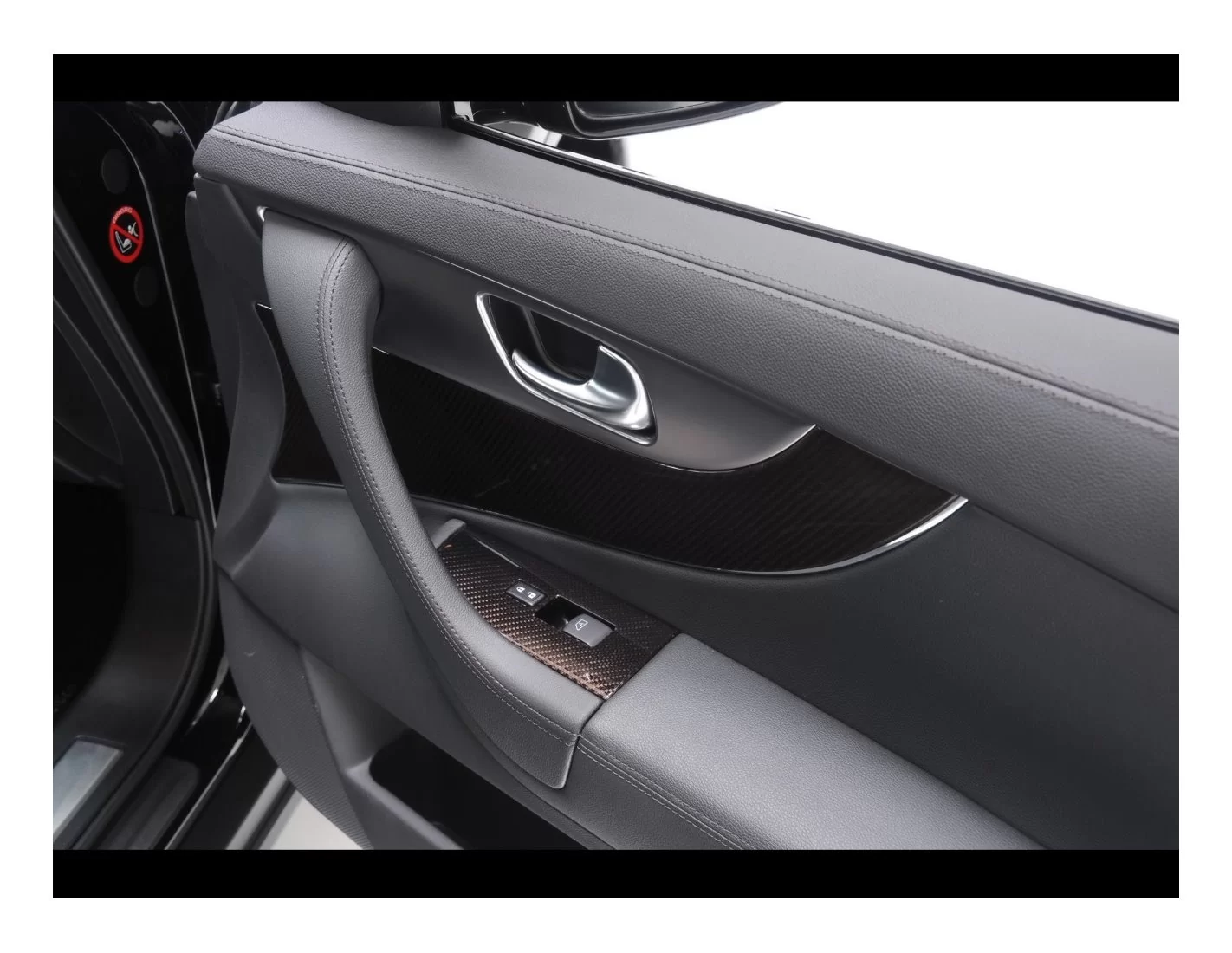 Infiniti FX 2009-UP Doors Accent Interior BD Dash Trim Kit