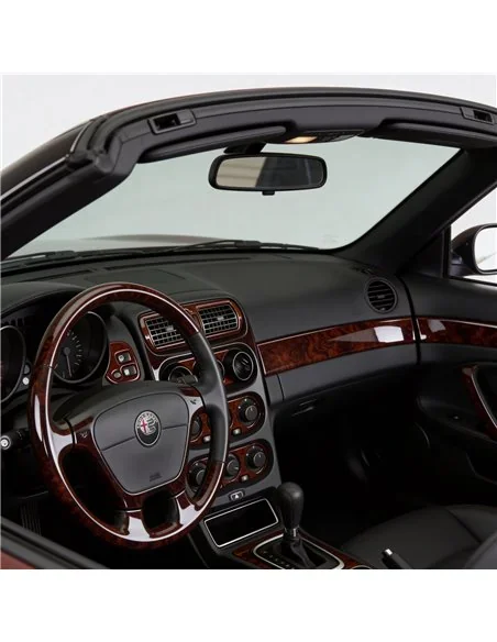 Alfa Romeo Spider GTV 1995+ 3D dashboard trim kit, 18 parts