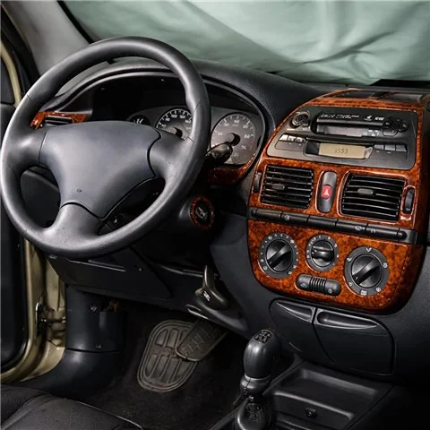 Fiat Brava-Marea 1995+ 3D dashboard trim kit, 8 parts