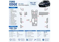 Ford Edge 2011-Actualidad kit de molduras interiores para salpicadero