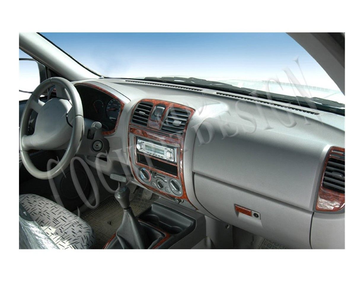 Isuzu D-Max Double Cab 4X4 01.05-12.06 3M 3D Interior Dashboard Trim Kit Dash Trim Dekor 6-Parts