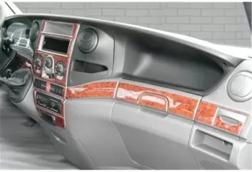 Iveco Daily 01.2007 3D Decor de carlinga su interior del coche 29-Partes