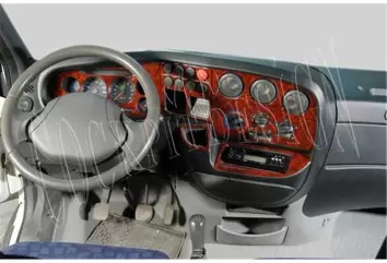 Iveco Daily City 01.99-09.07 3D Decor de carlinga su interior del coche 8-Partes