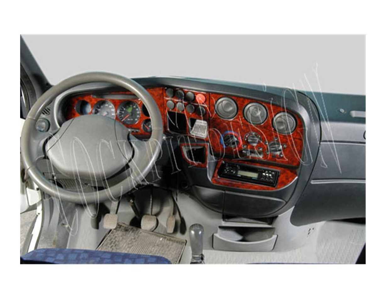 Iveco Daily City 99-07 Mittelkonsole Armaturendekor Cockpit Dekor 8-Teilige - 1- Cockpit Dekor Innenraum