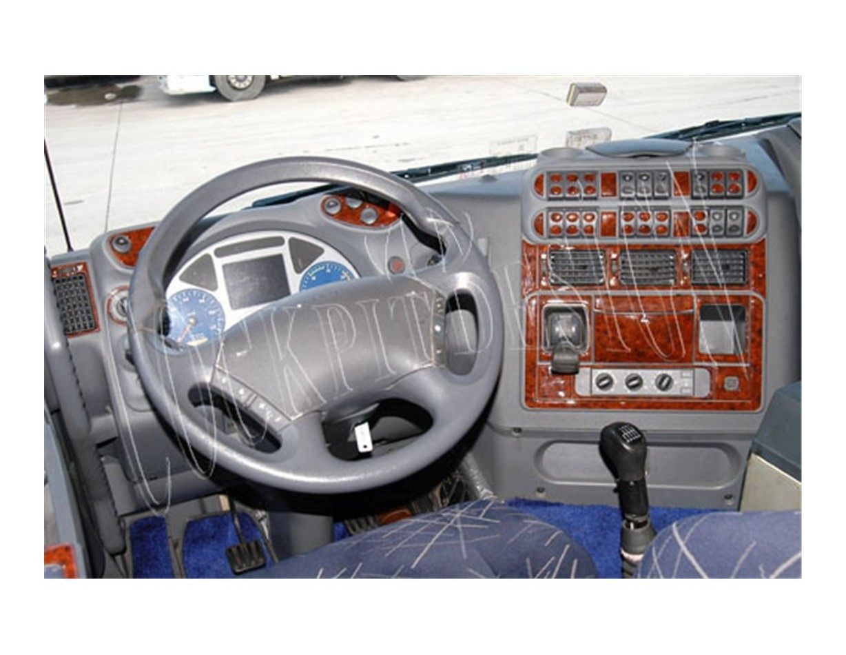 Iveco Stralis 06.02 - 01.07 3D Inleg dashboard Interieurset aansluitend en pasgemaakt op he 73 -Teile