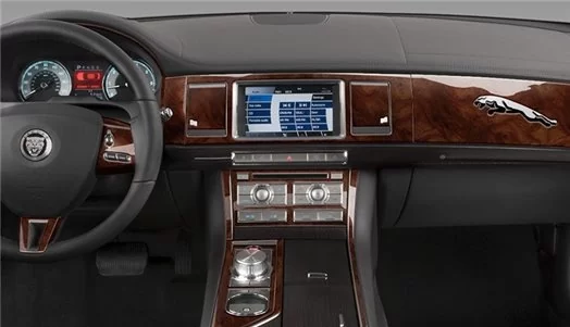 Jaguar XF 2012-UP Full Set Interior BD Dash Trim Kit