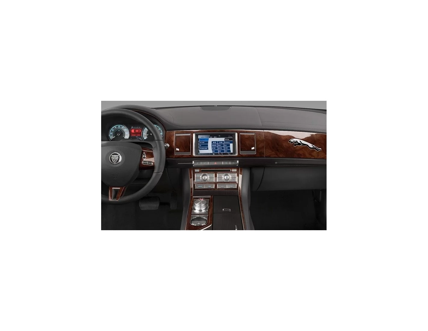 Jaguar XF 2012-UP Full Set Interior BD Dash Trim Kit