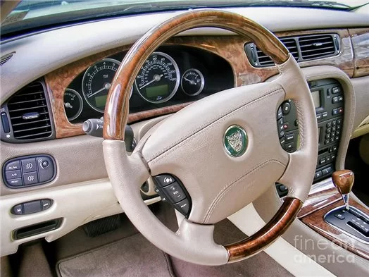 Jaguar XJ8 358 2007�2009 Voll Satz, Automatikgetriebe BD innenausstattung armaturendekor cockpit dekor - 1- Cockpit Dekor Innenr