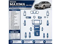 Nissan Maxima 2004-2006 Basic Set; cambio automatico kit rivestimento cruscotto e interni 3D
