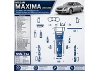 Nissan Maxima 2004-2006 set completo; cambio automatico; con Memory Seats,con Heated Seats kit rivestimento cruscotto e interni 