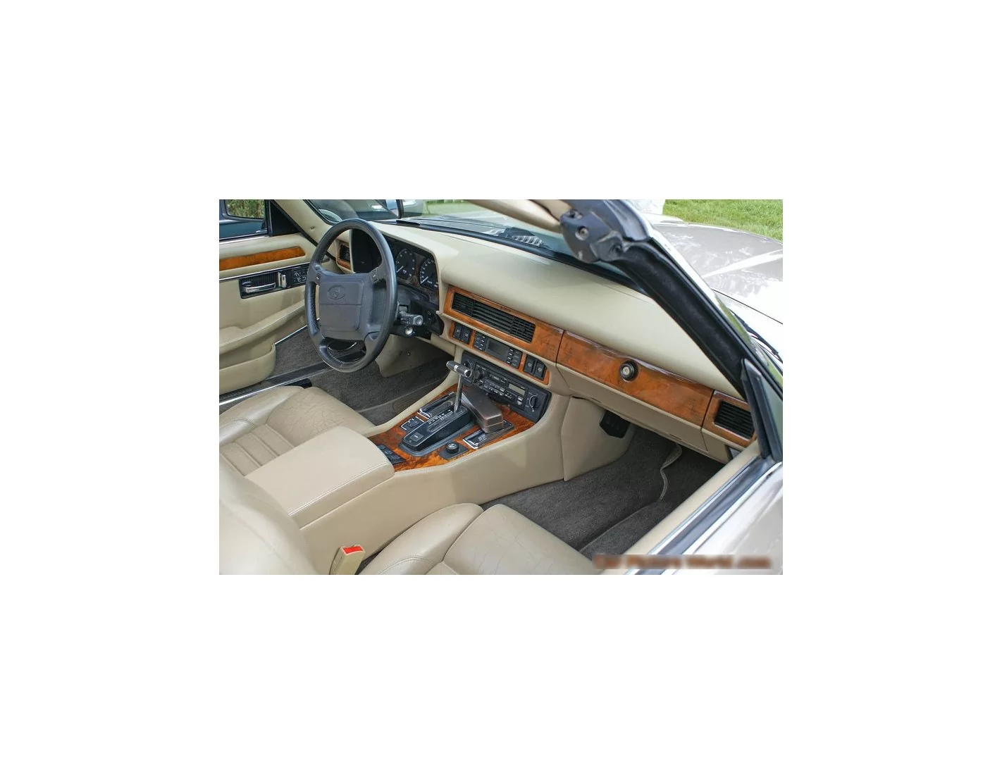 Jaguar XJS 1982-1992 Full Set, Automatic Gear, Shifter Type 1 BD Interieur Dashboard Bekleding Volhouder