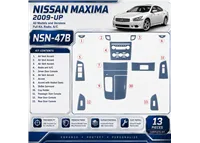 Nissan Maxima 2009-in poi set completo; Radio; A / C kit rivestimento cruscotto e interni 3D