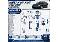Nissan Maxima 2007-2008 set completo; cambio automatico kit rivestimento cruscotto e interni 3D