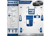 Nissan Maxima 2009-in poi set completo; Radio; A / C; Card Reader kit rivestimento cruscotto e interni 3D