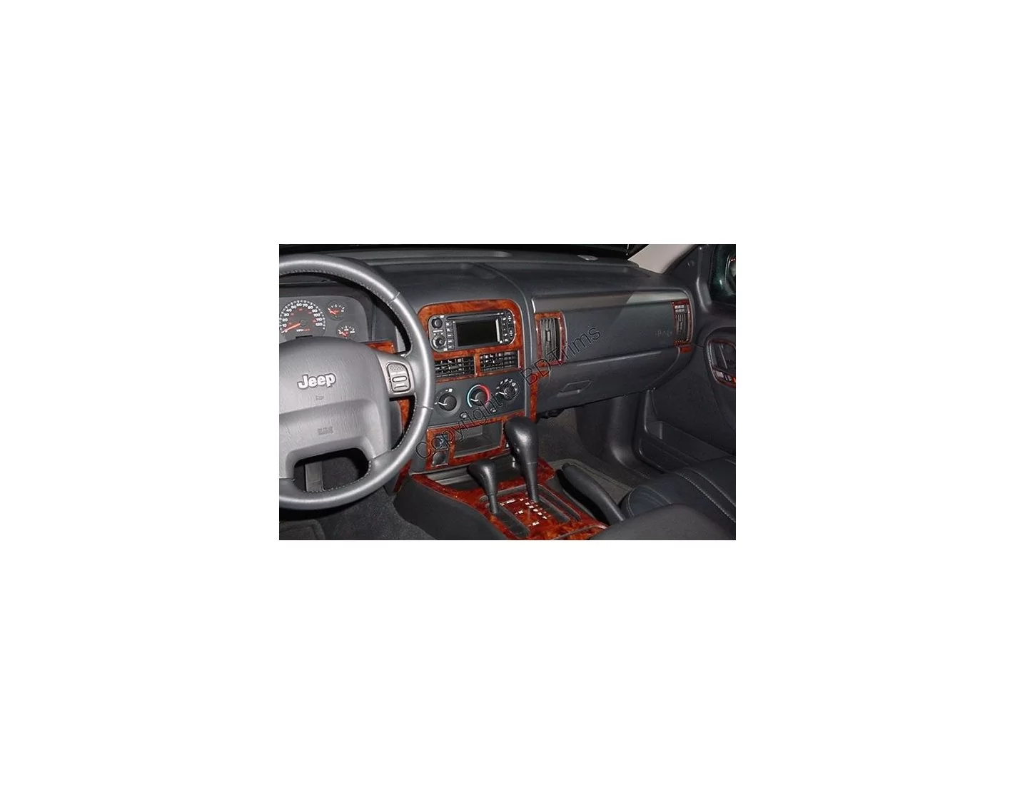 Jeep Grand Cherokee 1999-2002 Full Set Interior BD Dash Trim Kit