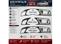 Audi A4 B8 Typ 8K 2009-2015 3 kit rivestimento cruscotto e interni 3D 6 pezzi