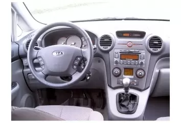 Kia Carens 11.2006 3D Decor de carlinga su interior del coche 3-Partes