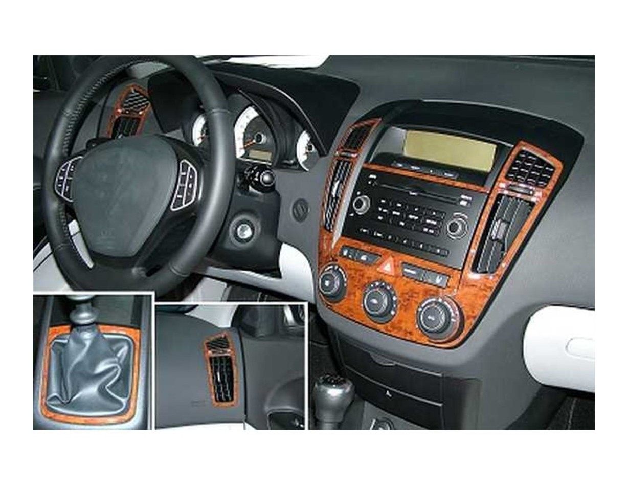 Kia Cee'd 01.2007 3D Decor de carlinga su interior del coche 8-Partes