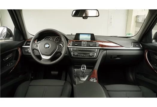 BMW Serie 3 F30 01.2012 3M 3D Interior Salpicadero Kit Embellecedor Salpicadero Dekor 21-Piezas