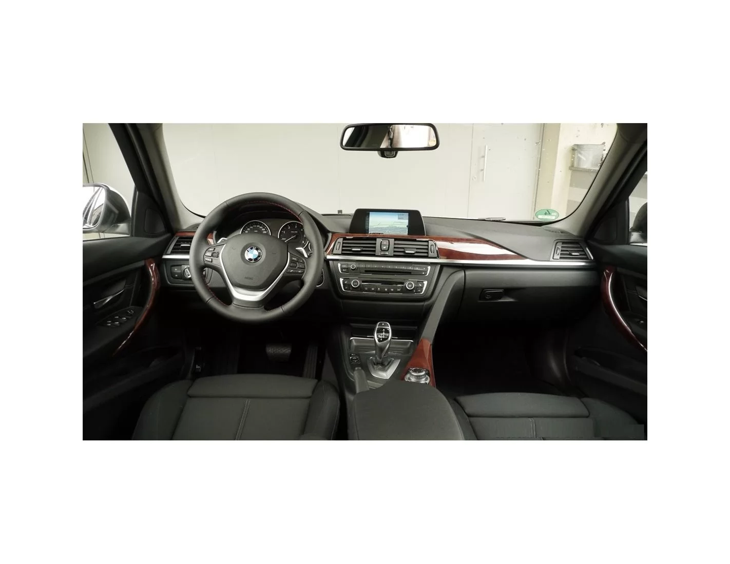 BMW 3er F30 01.2012 3M 3D Innenausstattung Armaturenbrett Trim Kit Dash Trim Dekor 21-Teilig