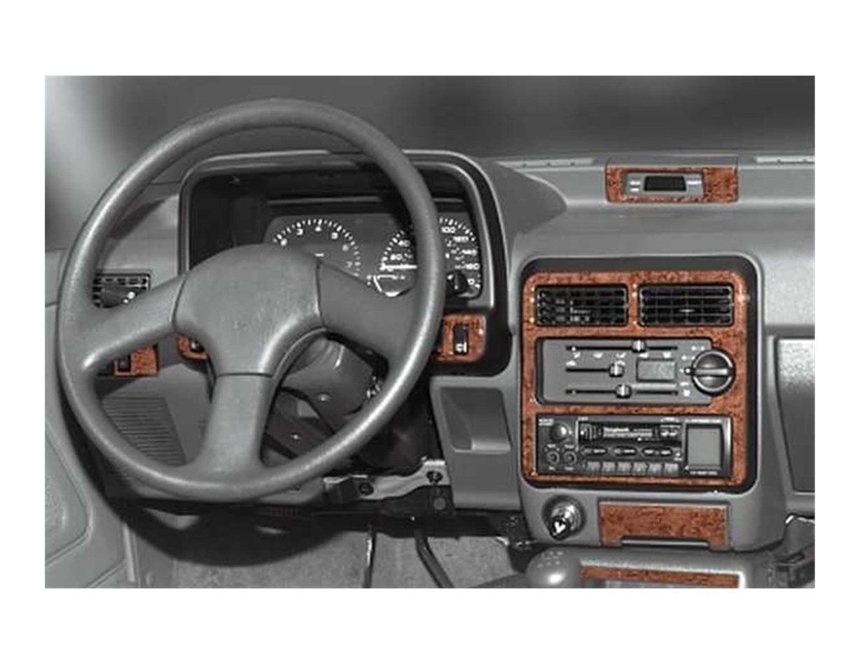 Kia Pride 03.1995 3D Decor de carlinga su interior del coche 17-Partes