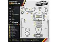 Porsche 911 2001 set completo kit rivestimento cruscotto e interni 3D