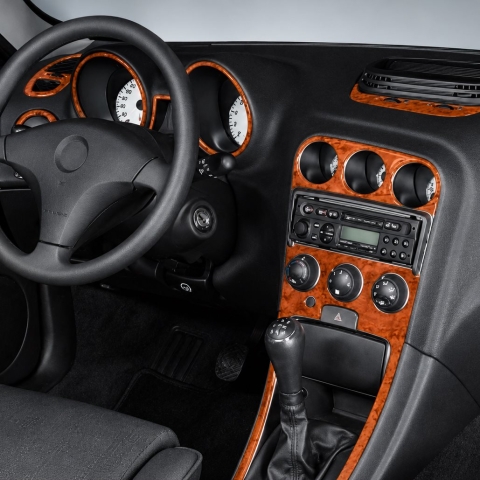 Alfa Romeo 156 1997+ 3D dashboard trim kit, 12 parts