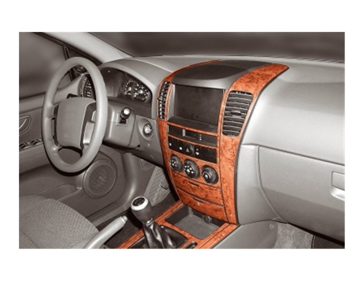 Kia Sorento 09.02-06.07 3M 3D Interior Dashboard Trim Kit Dash Trim Dekor 13-Parts