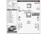 Lexus LS-400 1998-2000 Navigation system, compatibilidad OEM kit de molduras interiores para salpicadero